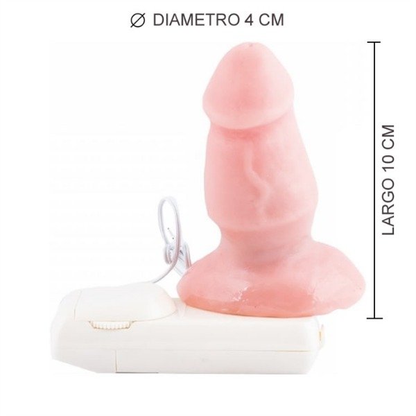 Producto - Dildo Anal - Personal Trainer con Vibrador (10cm x 4cm)
