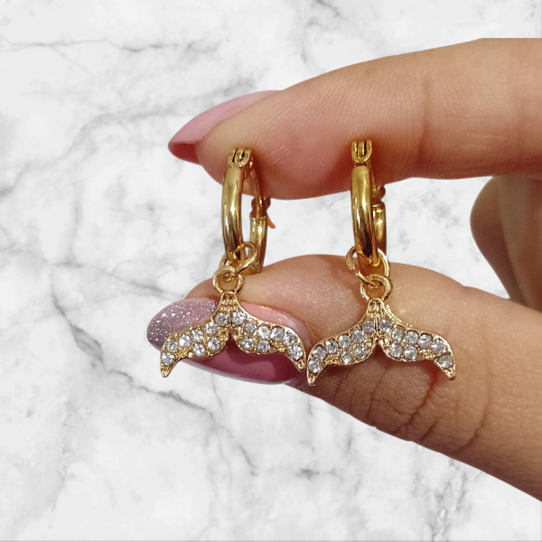 Producto - Argollas dije sirena AD 40168