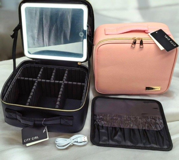 Producto - MALETIN CON ESPEJO LED CITY GIRL