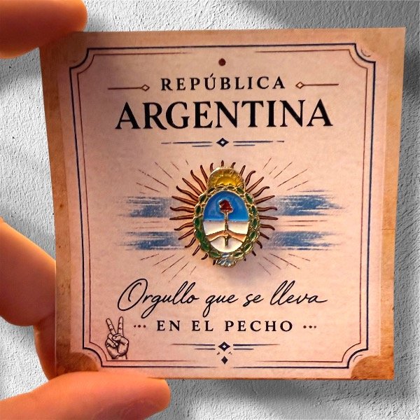 Producto - Prendedor metálico Escudo Nacional