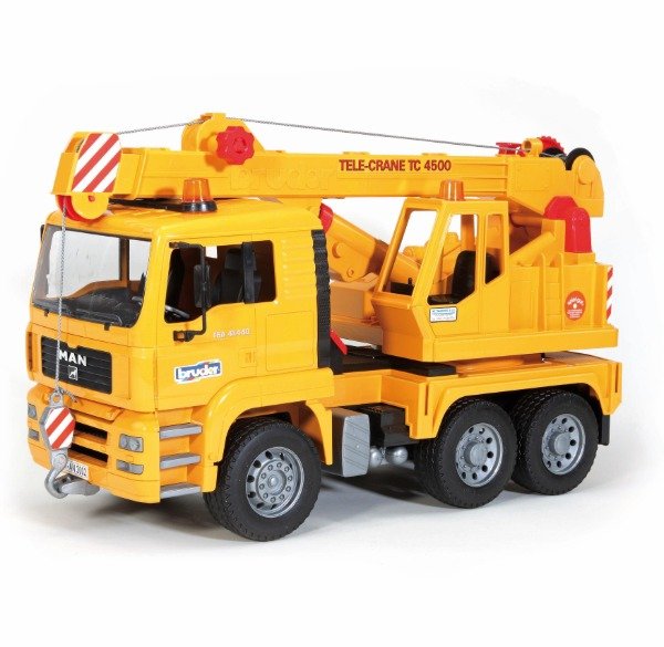 Producto - Bruder 2754 Camión Grúa Man Tga E1:16 - Origen Alemania