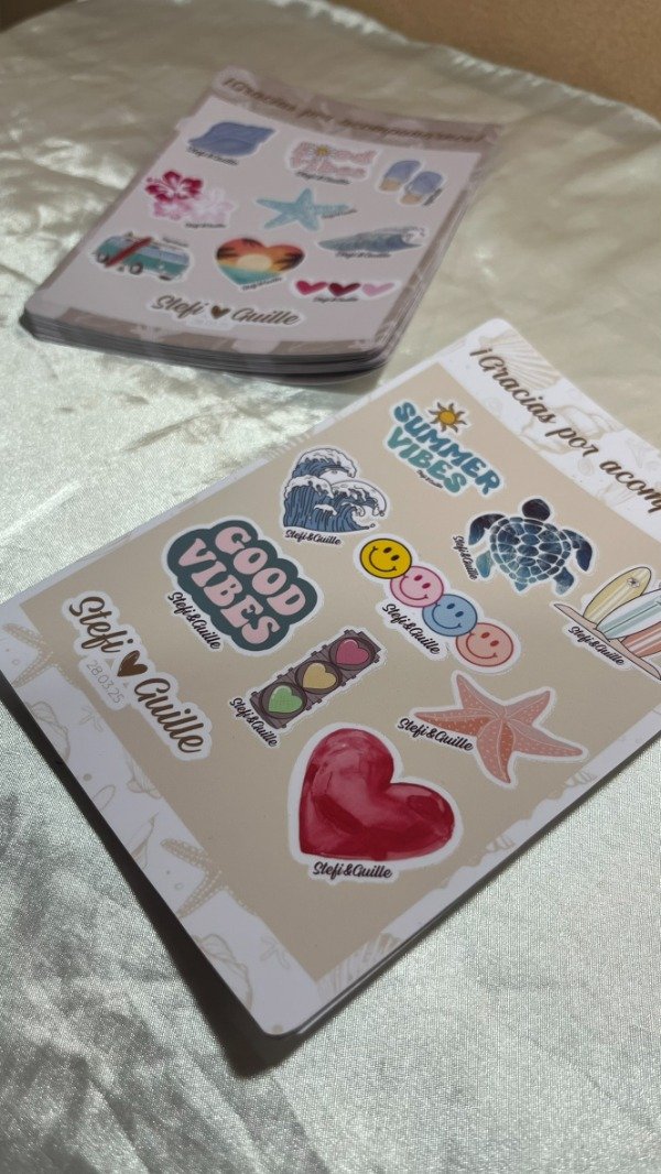 Producto - Stickers Troquelados
