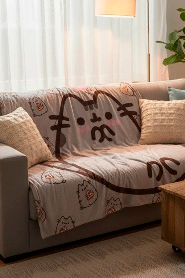 Producto - Manta micropolar Pusheen dos plazas