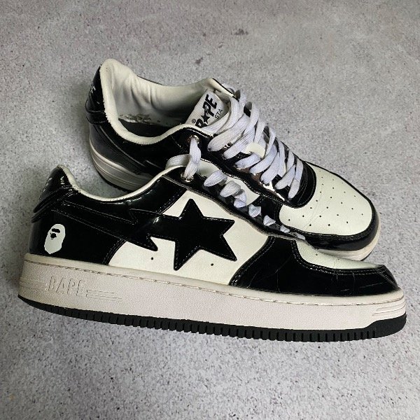 Producto - Bapesta Charol Black and White - 1