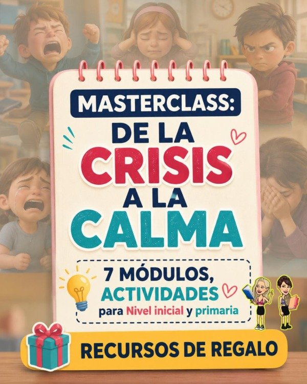 Producto - MASTERCLASS. DE LA CRISIS A LA CALMA. DESREGULACIÓN EMOCIONAL