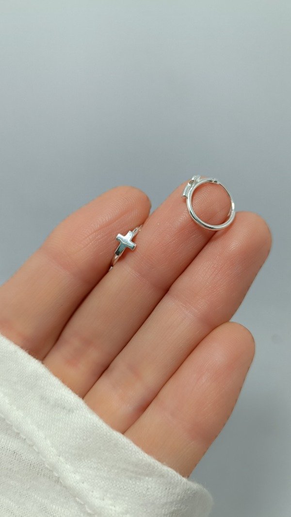 Producto - Argollitas con Cruz