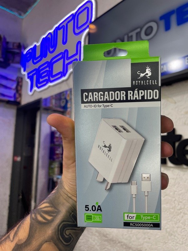 Producto - CARGADOR ROYAL CEL TIPO C