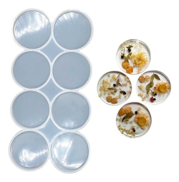 Producto - Molde 8 circulos de 4,3 cm c/u