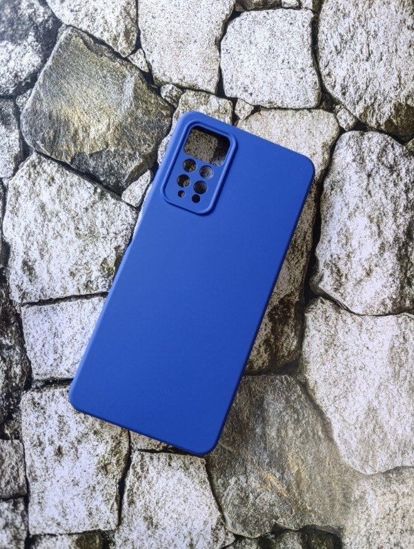 Producto - Funda silicone case Xiaomi Note 12 Pro 4G azul