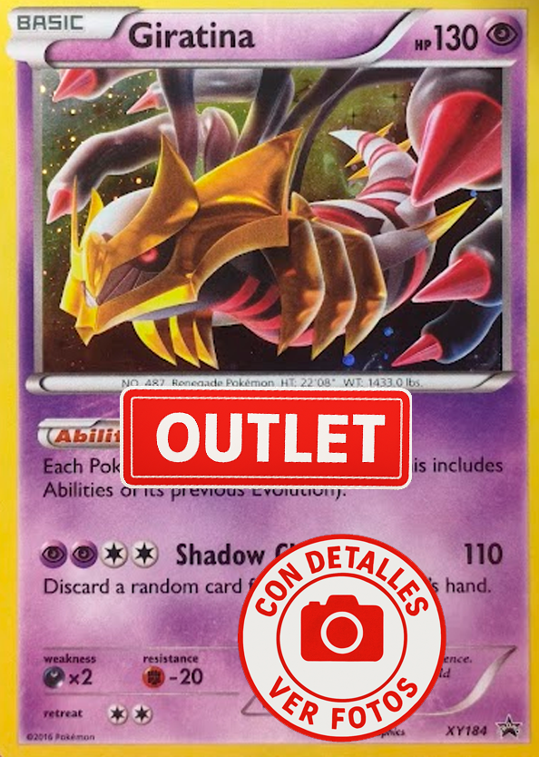 Producto - OUTLET Giratina - XY184 - XY Promo