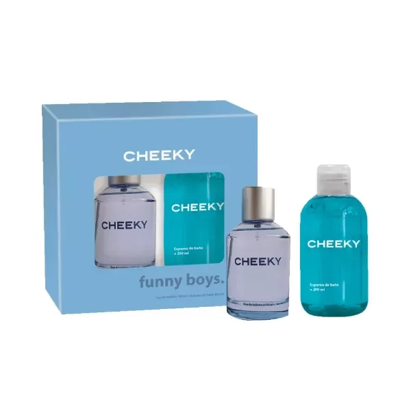Producto - Estuche Cheeky Funny Boys Perfume 100ml + Espuma de Baño 200ml