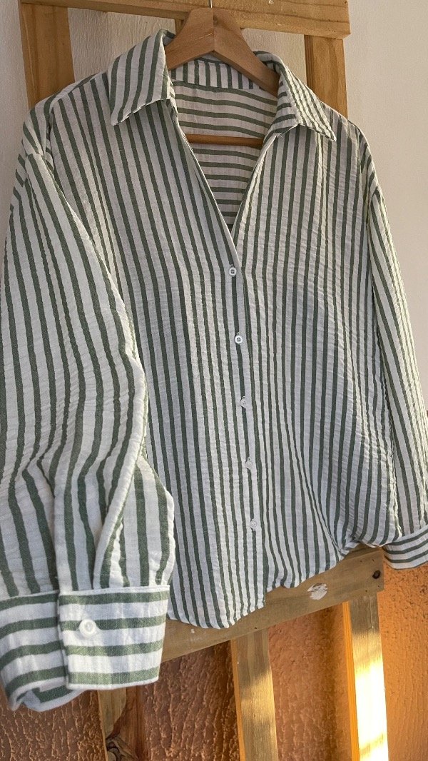 Producto - CAMISA OVERSIZE RAYADA (3 modelos) - 4