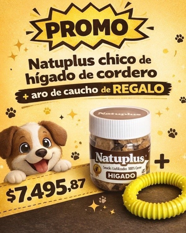 Producto - PROMO NATUPLUS HÍGADO + ARO DE CAUCHO DE REGALO