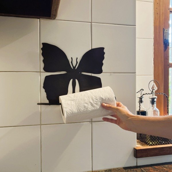 Producto - Porta Rollo Mariposa Lisa