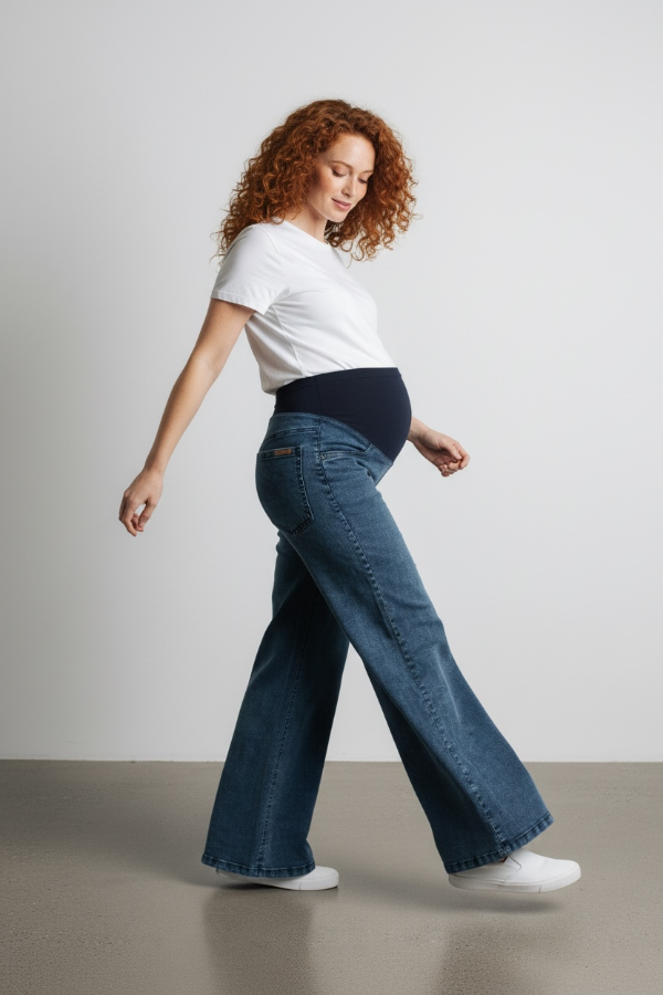 Producto - JEAN EMBARAZADA SUPERWIDELEG-2627 - 0