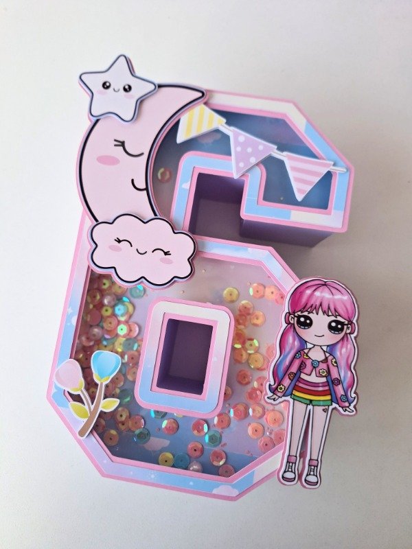 Producto - NUMEROS CON SHAKER LUZ LED - 4