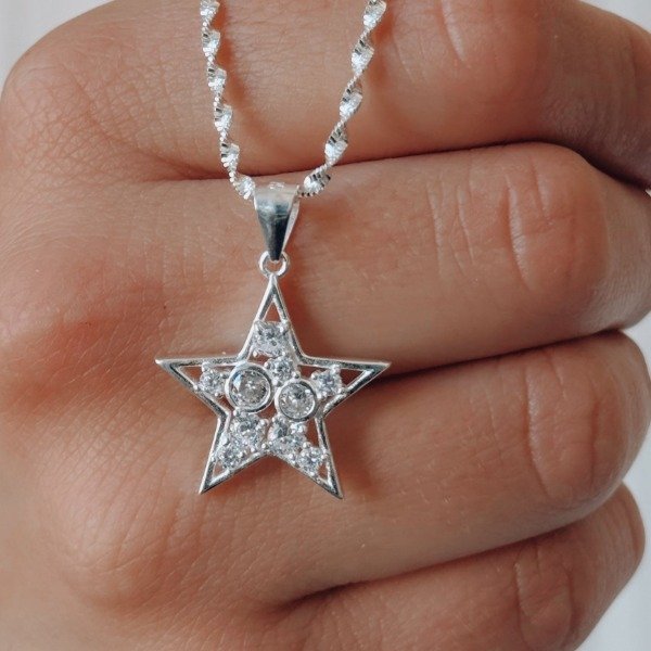 Producto - Dije Cristina Plata 925