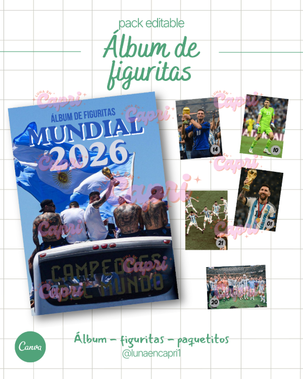 Producto - Álbum de figuritas