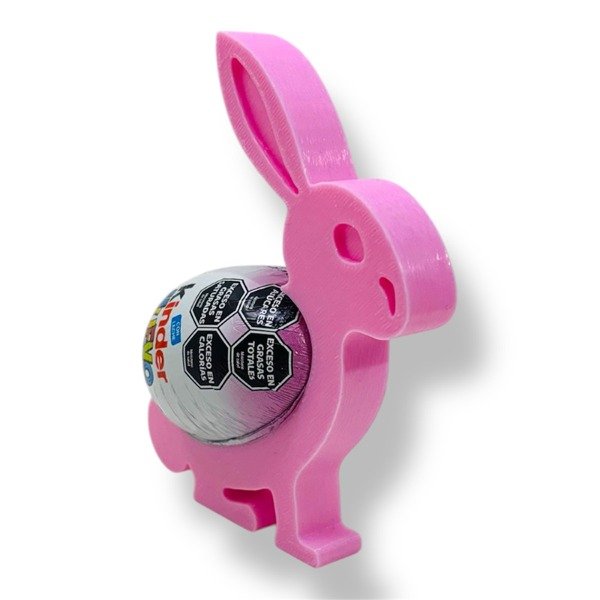 Producto - Conejo Pascua Porta Huevo Soporte Plástico 3d Sin Huevo