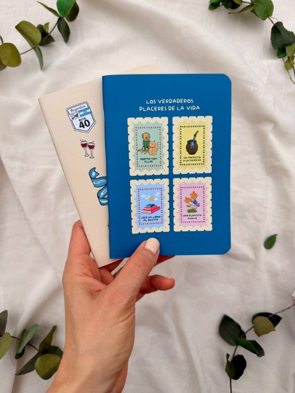 Producto - Libreta A6 Placeres de la vida