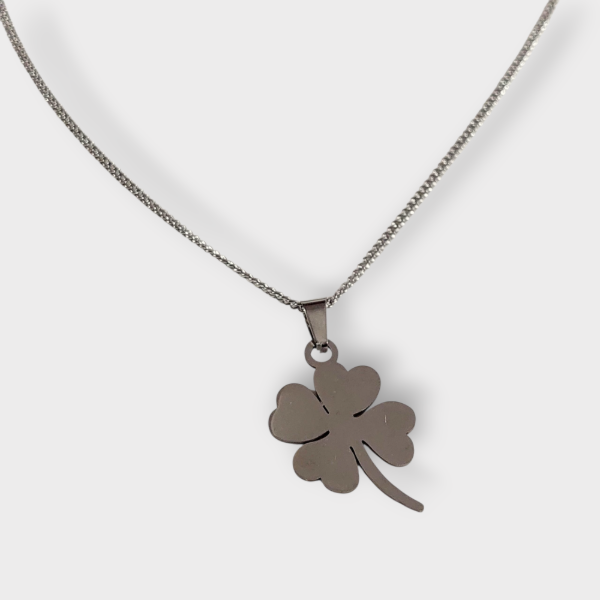 Producto - Collar Trebol Acero Quirúrgico