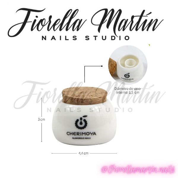 Producto - CHERIMOYA VASO CERAMICA C/CONCHO