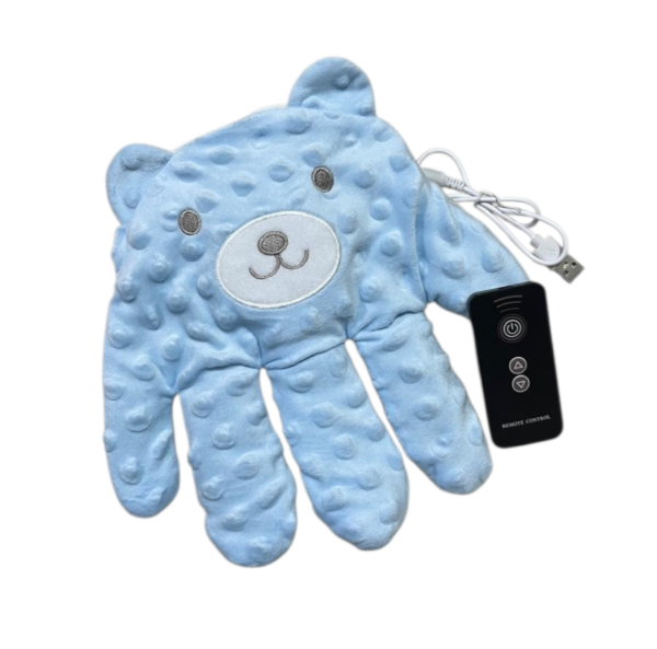 Producto - MANO PALMADITAS CON CONTROL Y CABLE USB CELESTE