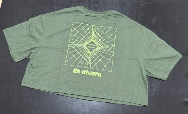 Producto - Crop Top Verde Militar