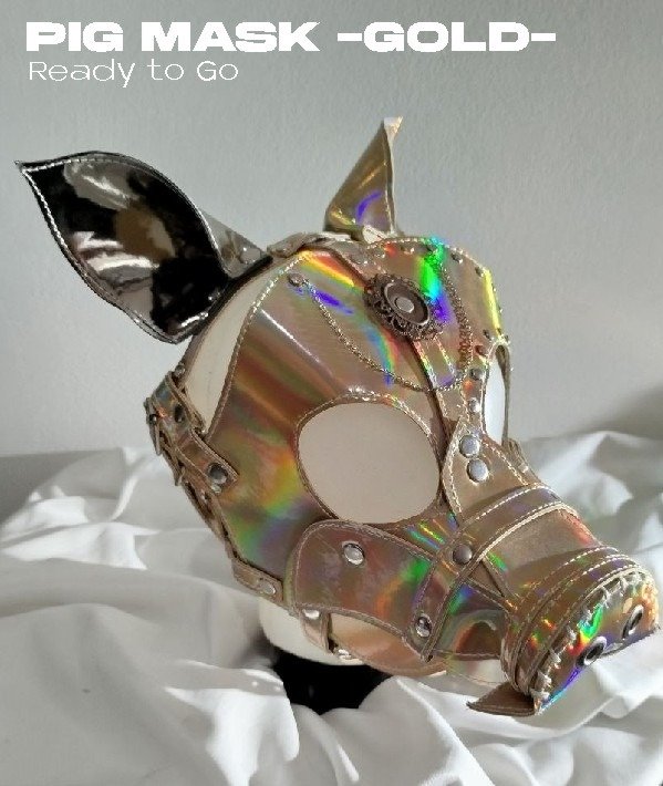 Producto - PIG MASK -GOLD-