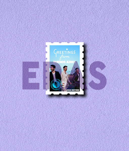 Producto - STICKERS UV - JONAS BROTHERS - POSTAL GREETINGS FROM BUENOS AIRES