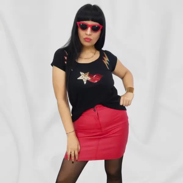 Producto - Falda Angie Red