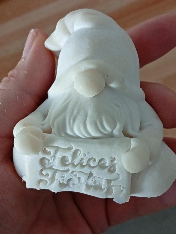 Producto - MOLDE SANTA CON CARTEL