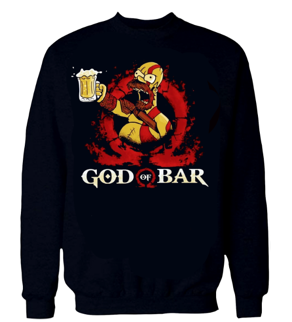 Producto - Buzo God of Bar Los Simpsons