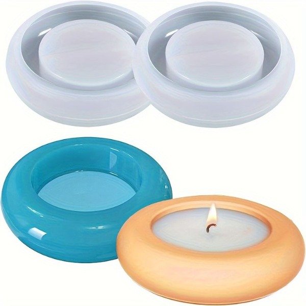 Producto - Molde de silicona porta vela 3581