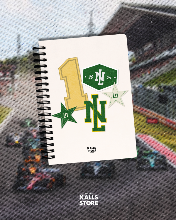 Producto - Cuaderno A5 Lando Norris #champion