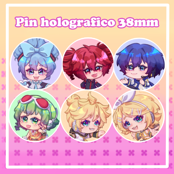 Producto - Pines Vocaloid