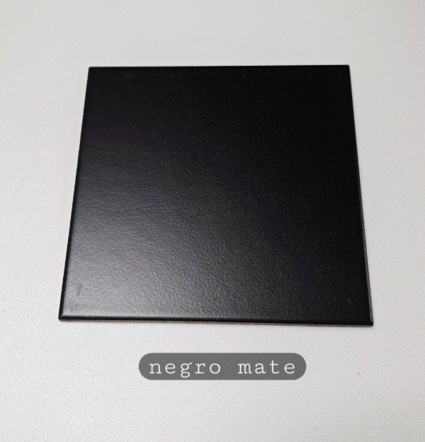 Producto - Azulejo negro mate