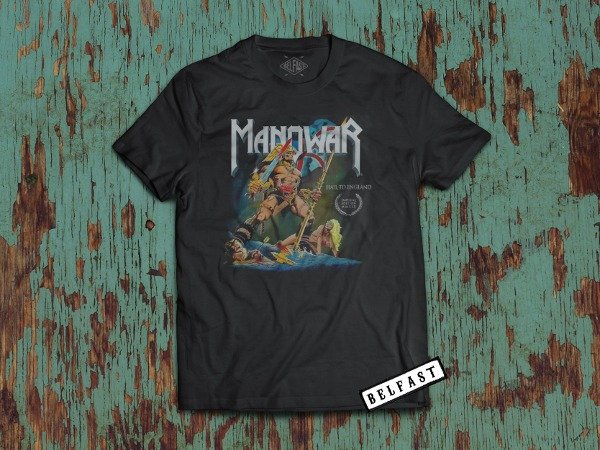 remera MANOWAR HAIL TO ENGLAND