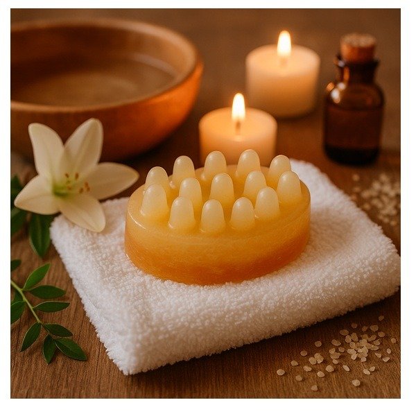 Producto - Jabon Exfoliante de romero y rosa mosqueta