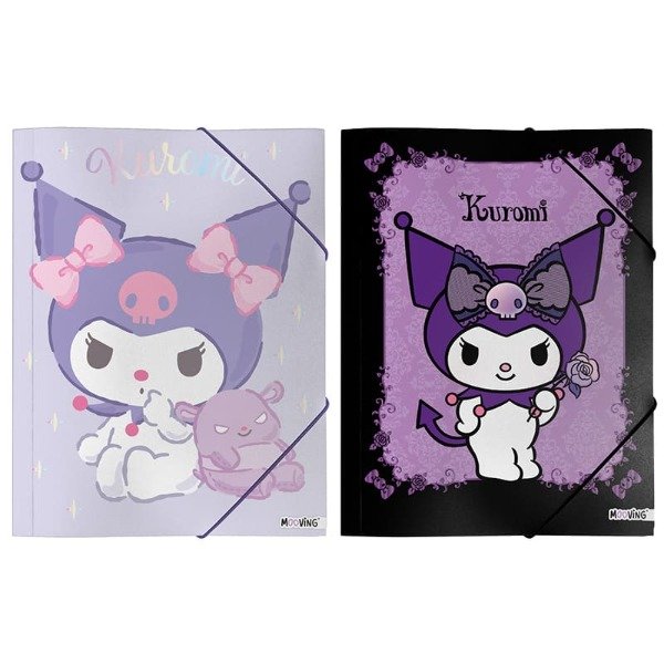 Producto - Carpeta 3 solapas Oficio Kuromi MOOVING