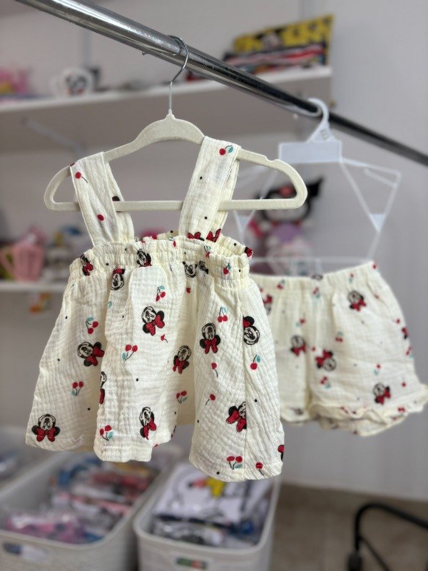 Producto - Conjunto Minnie blanco Disney Baby