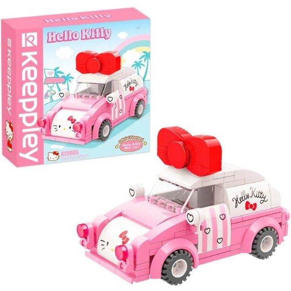Producto - Bloques para Armar Keepplay Sanrio Hello Kitty Mini Car - 0