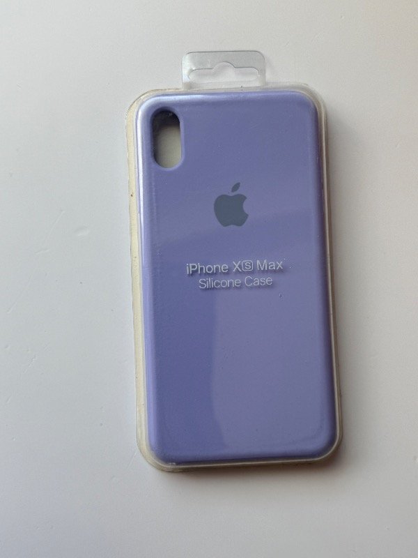 Producto - Silicone case lila iphone Xs max