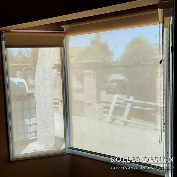 Producto - Cortina Roller Sunscreen Importado (Beige)