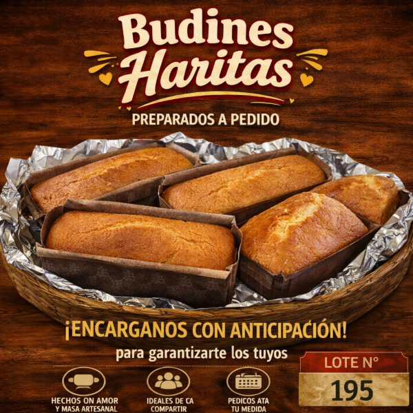Producto - Budines de Vainilla