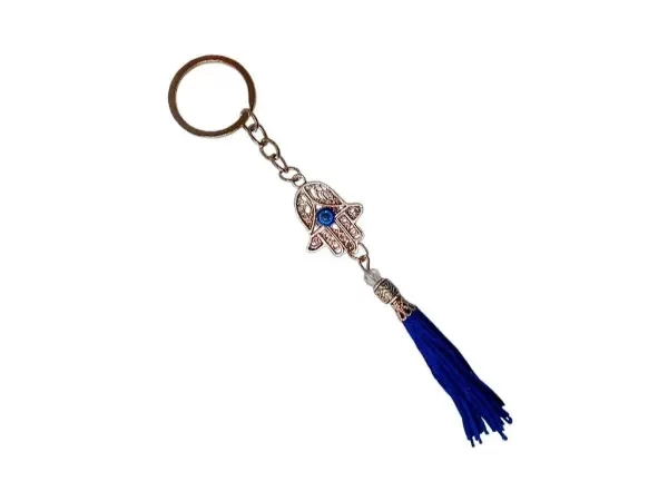 Producto - LLAVERO MANO OJO MINI FLECOS LARGO 17 CM