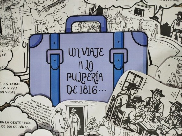 Producto - VALIJA " UN VIAJE A LA PULPERÍA DE 1816"(PDF)