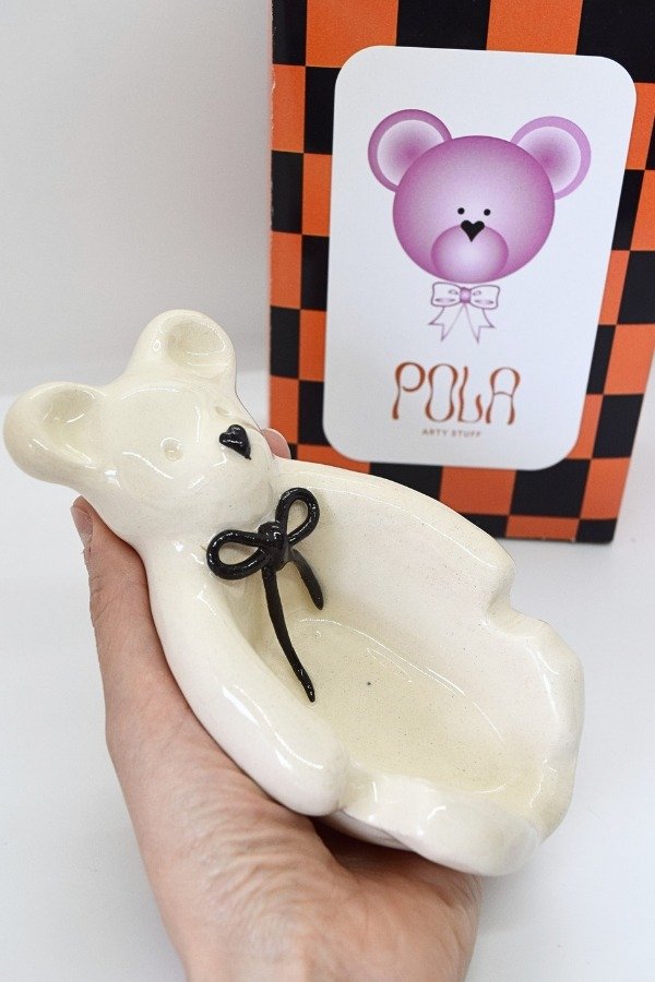 Producto - Osito Cute / CRUDO CON NEGRO