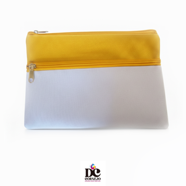 Producto - Cartuchera Doble cierre de cordura importada y neopren