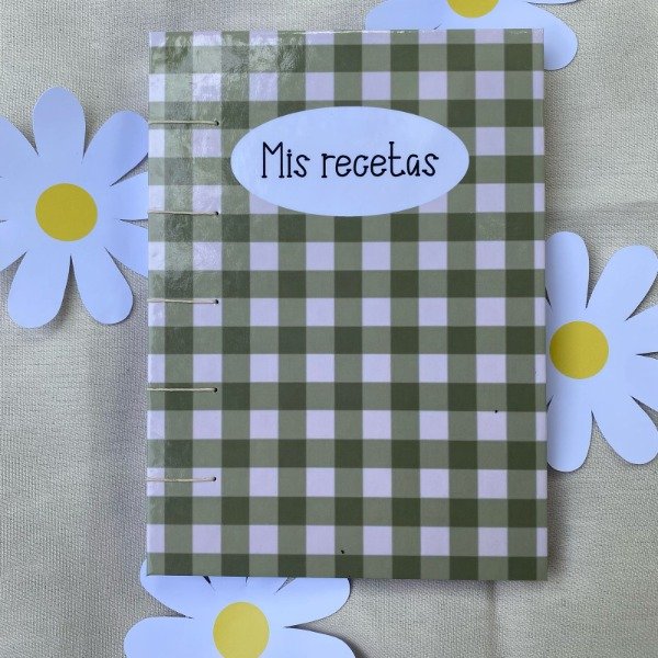 Producto - Recetario verde musgo